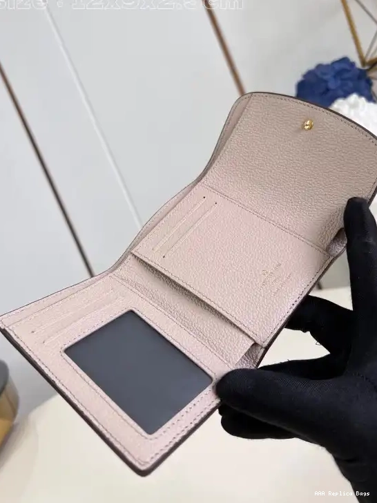 Aaa replica bags VUITTON cm VICTORINE LOUIS WALLET-12*9.5*2.5 0509